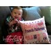 Butterfly - Birth Announcement Pillow